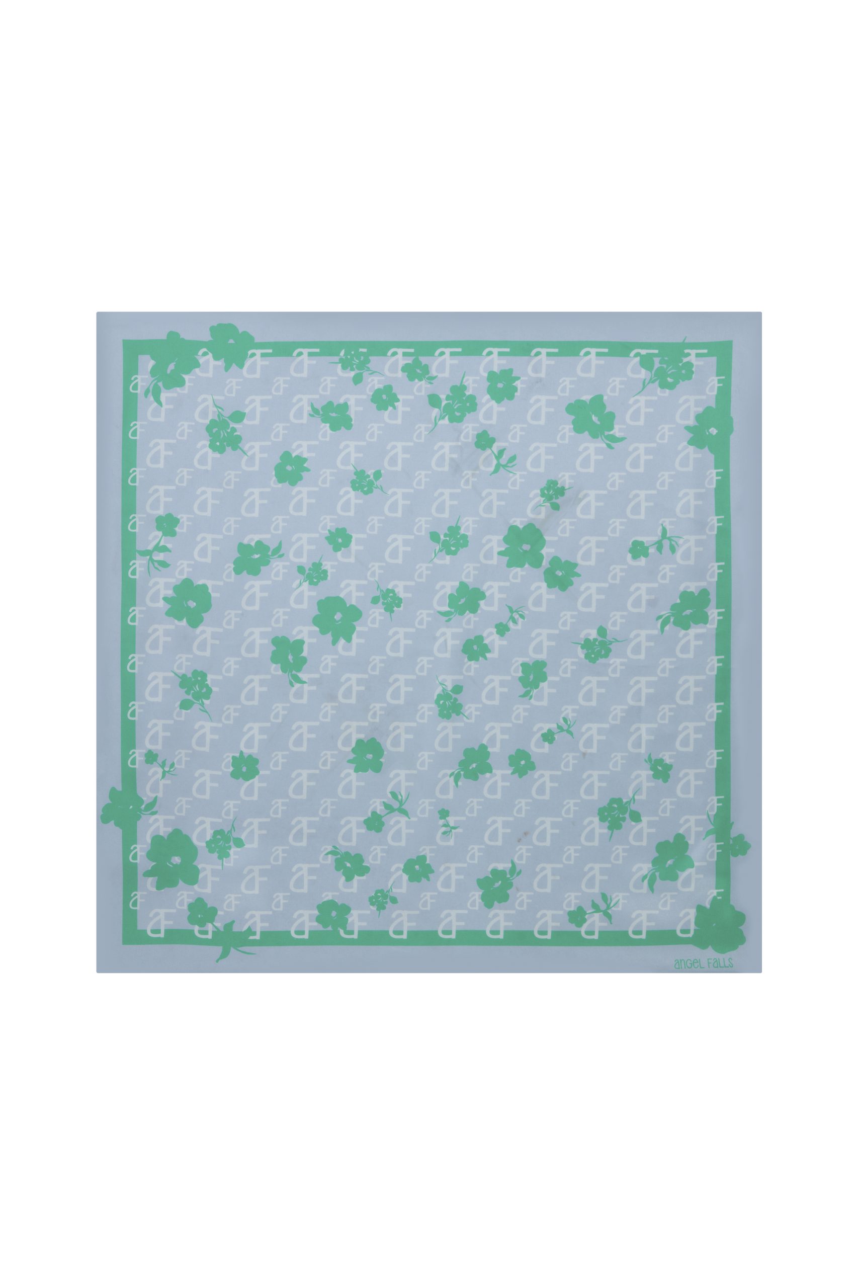 Zora Eşarp | Baskılı Twill Saten Eşarp